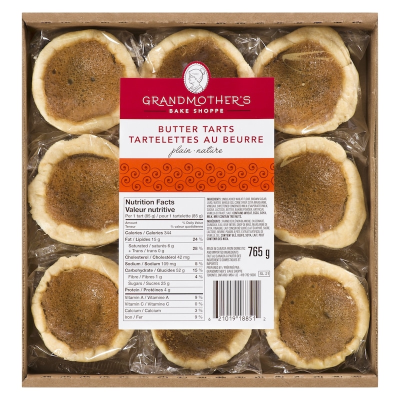 Butter Tarts Plain