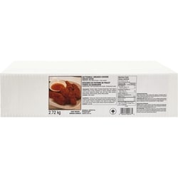 null Bouchées de poitrine de poulet panées au babeurre 2.72 kg, 0,81 $/100g
