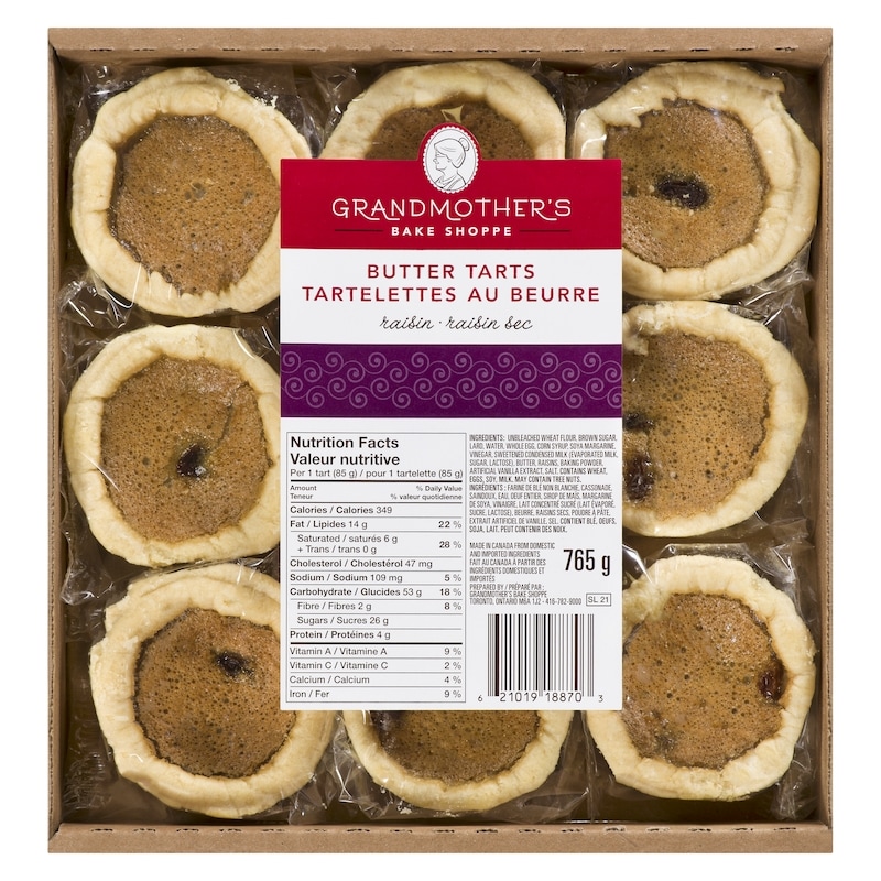 Butter Tarts Raisin