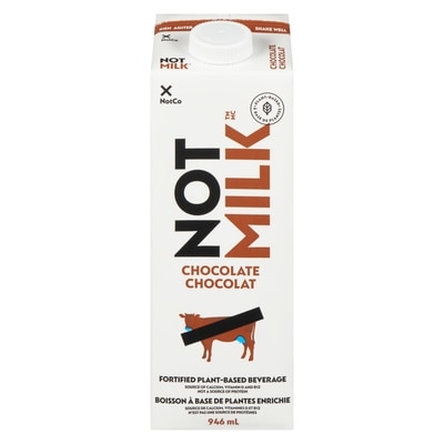 NotCo Notmilk Fortified Plant-Based Beverage Chocolate 946 ml, $0.74/100ml
