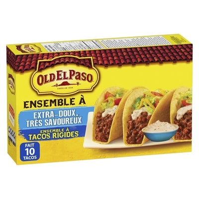 Old El Paso Ensemble à tacos rigides Extra-doux, très savoureux 330 g, 1,97 $/100g