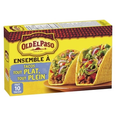 Old El Paso Stand N' Stuff tacos, kit de dîner, 10 tacos 250 g, 2,60 $/100g