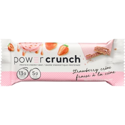 Power Crunch Protein Energy Bar Strawberry Crème 40 g, $8.73/100g
