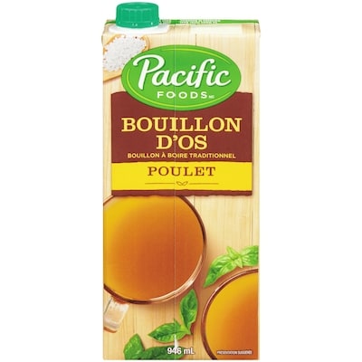 Pacific Foods Broth Bone Chicken 946 ml, $1.06/100ml