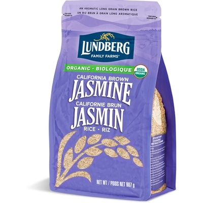 Organic California Brown Jasmine Rice