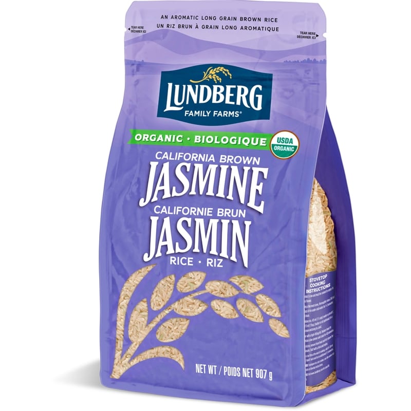 Organic California Brown Jasmine Rice