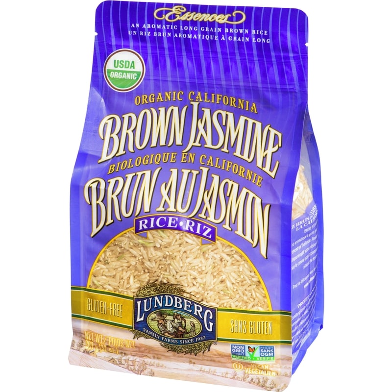 Organic California Brown Jasmine Rice