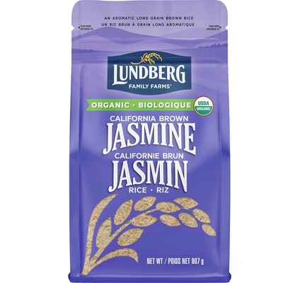 Lundberg Biologique Californie Brun Jasmin Riz 907 g, 1,71 $/100g