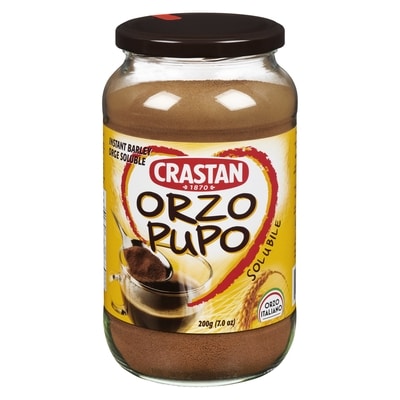 Crastan Instant Barley Orzo Pupo 200 g, $3.75/100g
