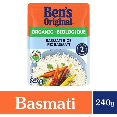 Bens Organic Basmati Rice 240 g, $2.29/100g