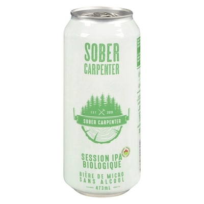 Sober Carpenter Non-Alcoholic Craft Beer Organic Session Ipa 473 ml, $0.85/100ml