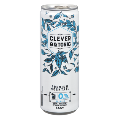 Clever Mocktails G & Tonic Quinine 355 ml, $0.98/100ml