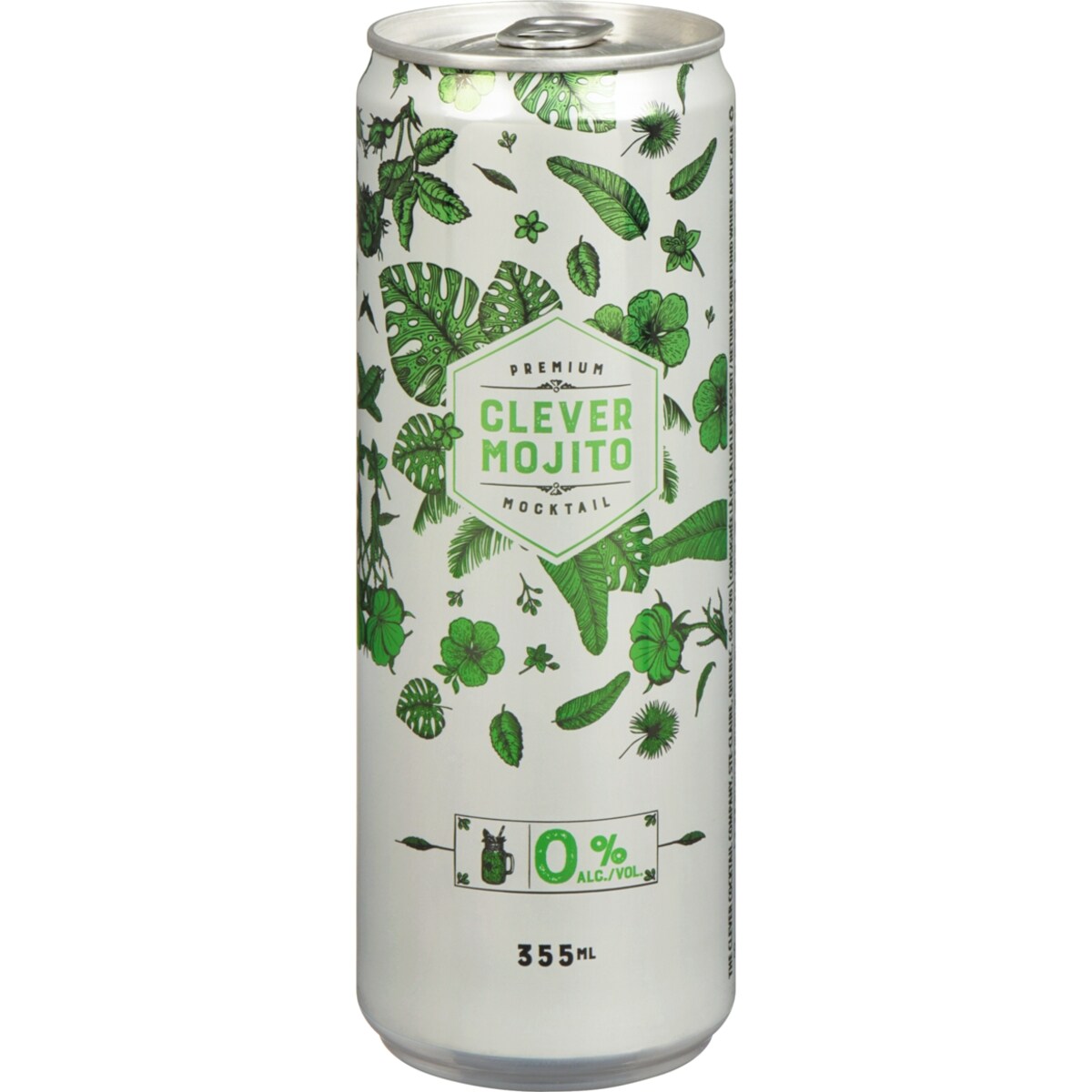 Clever Mocktails Mojito 355 ml, $0.84/100ml