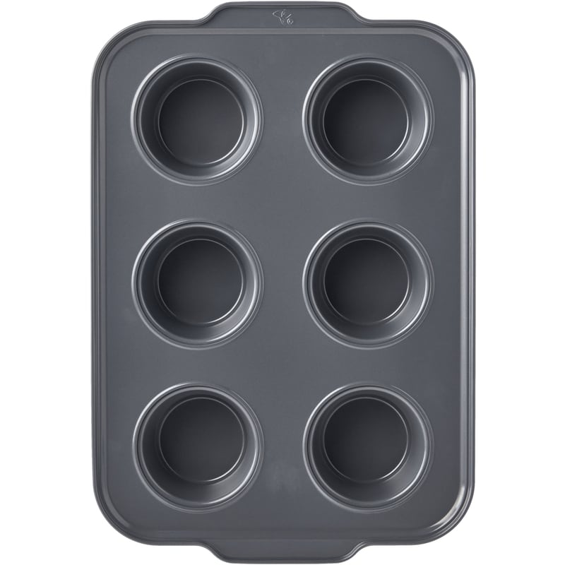 Non-Stick 6 Cup Jumbo Muffin Pan