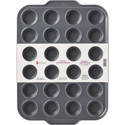 President's Choice Non-Stick 24 Cups Mini Muffin Pan 1 ea, $15.00/1ea