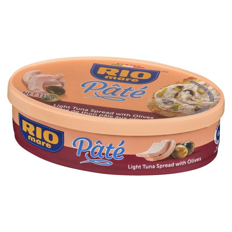 Pâté Light Tuna Spread With Olives