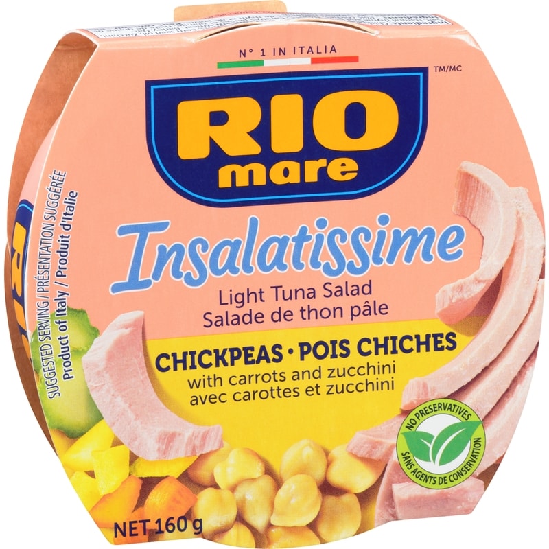 Insalatissime Light Tuna Salad Chickpeas