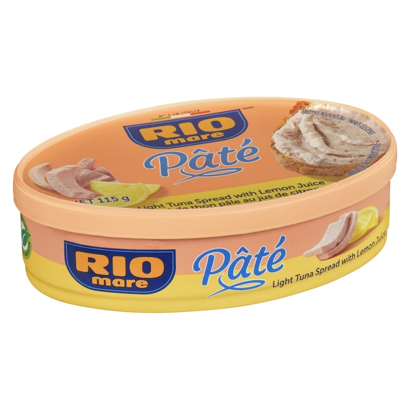 Pâté Light Tuna Spread With Lemon Juice