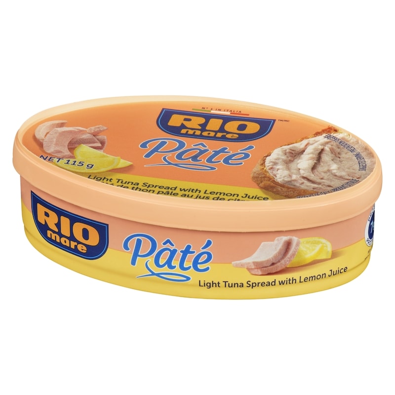 Pâté Light Tuna Spread With Lemon Juice