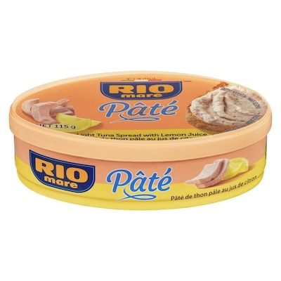 Rio Mare Pâté pâté de thon pâle au jus de citron 115 g, 4,34 $/100g