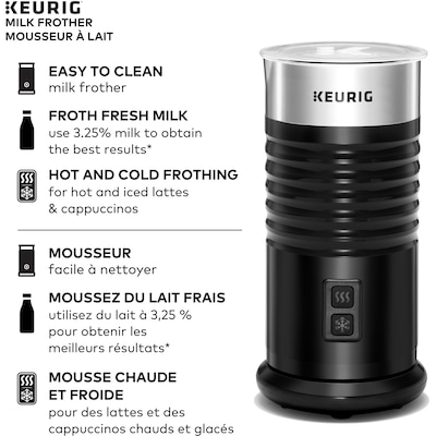 Keurig Mousseuse Stand Chaud/Froid 1 ea, 90,00 $/1ch