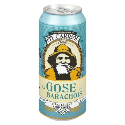 null Pit Caribou La Gose du Barachois bière légère (Pièce d’identité requise au moment du ramassage) 473 ml, 1,06 $/100ml
