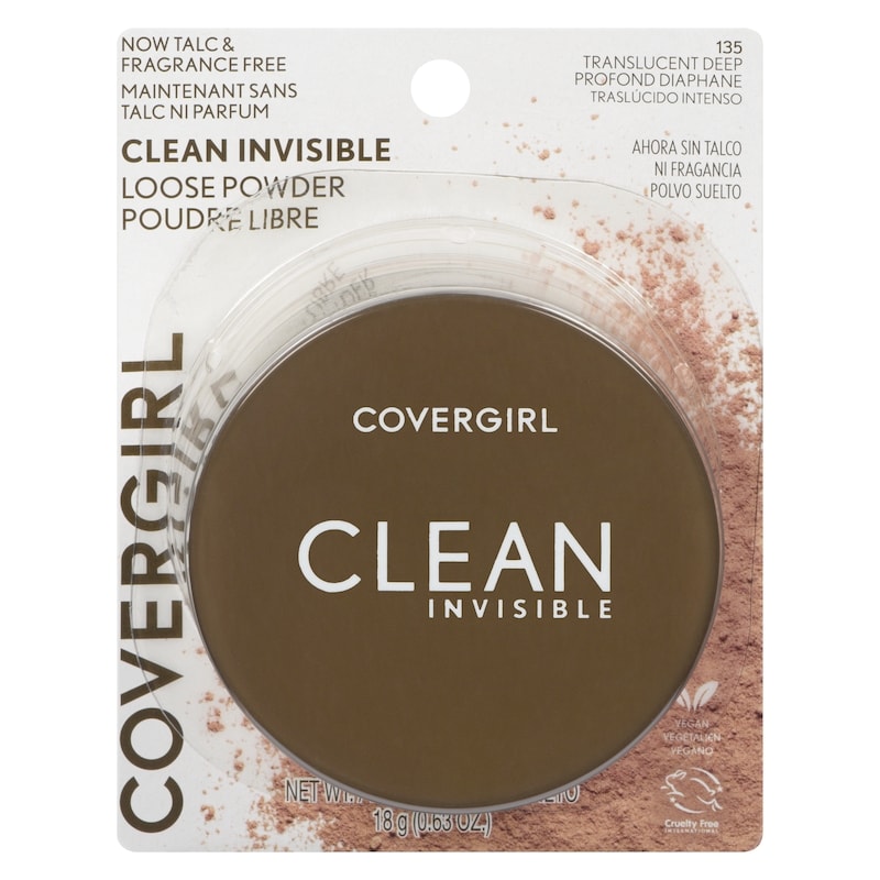 Clean Invisible Loose Powder, Translucent Deep - 135
