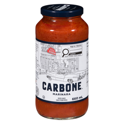 Carbone Sauce pour pâtes marinara 660 ml, 1,82 $/100ml
