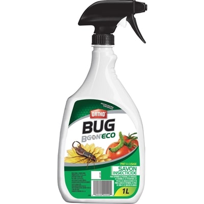 null Ortho Bug B Gon ECO savon insecticide prêt à l'usage 1 l, 10,99 $/1ch