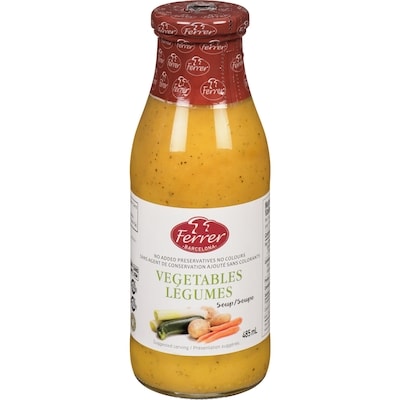 Ferrer Soupe légumes 485 ml, 1,44 $/100ml