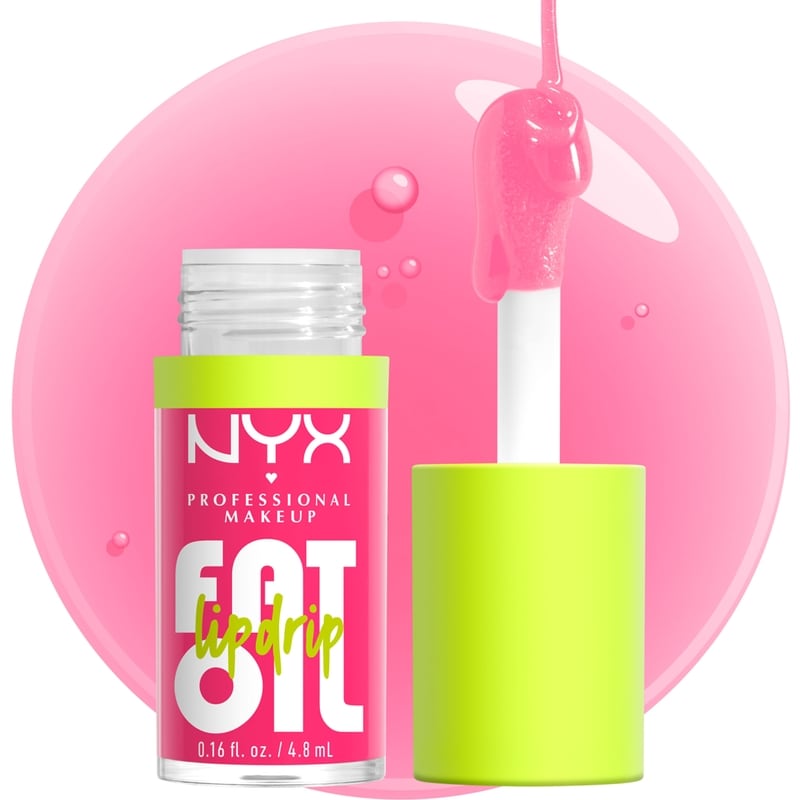 Fat Oil, Lip drip, 12HR Hydration, Non-sticky, Vegan Formula - 02 MISSED CALL (Pink)