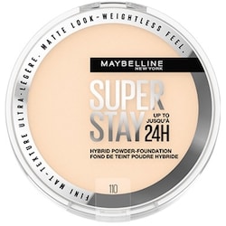 Super Stay 24 Hour Hybrid Powder Foundation, Waterproof, Vegan, Mattifying, 110