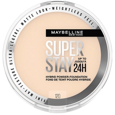 Maybelline Super Stay 24 Hour, Fond de Teint Poudre Hybride, Hydrofuge, Végétalien, Matifiant, 120 6 g, 283,17 $/100g