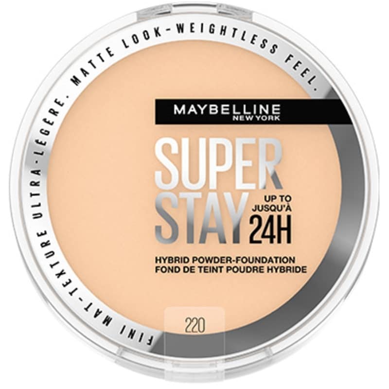 Maybelline Super Stay 24 Hour Hybrid Powder Foundation, Waterproof