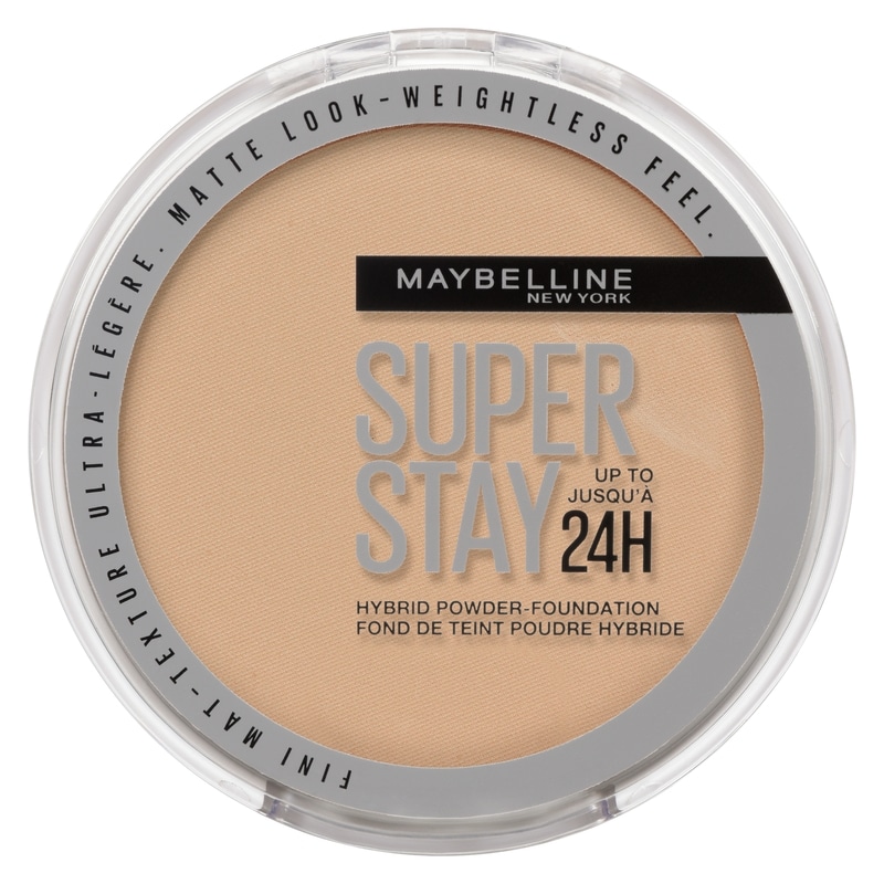 Super Stay 24 Hour Hybrid Powder Foundation, Waterproof, Vegan, Mattifying, 312
