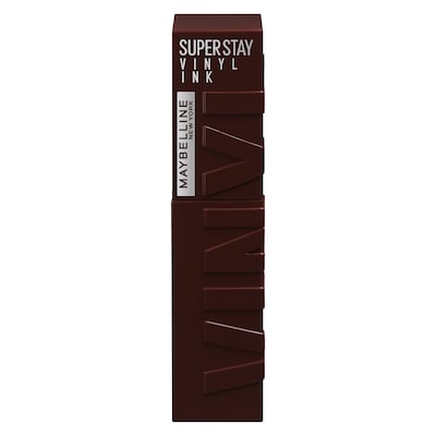 Maybelline Super Stay Vinyl Ink Rouge à Lèvres Liquide Longue Tenue, Couleur Pigmentée et Brillance Instantanée, Fearless, Violet 4.2 ml, 298,10 $/100ml