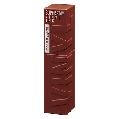 Super Stay Vinyl Ink Longwear No-Budge Liquid Lipcolor, Highly Pigmented Color and Instant Shine, Peppy, Red Purple