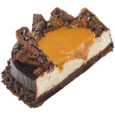 null Demi-gâteau au fromage chocolat et brownie 595 g, 3,19 $/100g