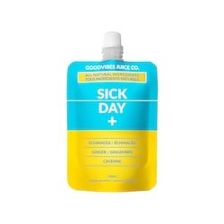 goodvibes Juice Co Boisson Naturelle Sick Day - Échinachee, Gingembre et Cayenne - Juice Co. 50 ml, 8,98 $/100ml