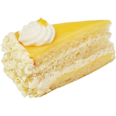 null Lemon Mousse Cake Slice 156 g, $2.56/100g