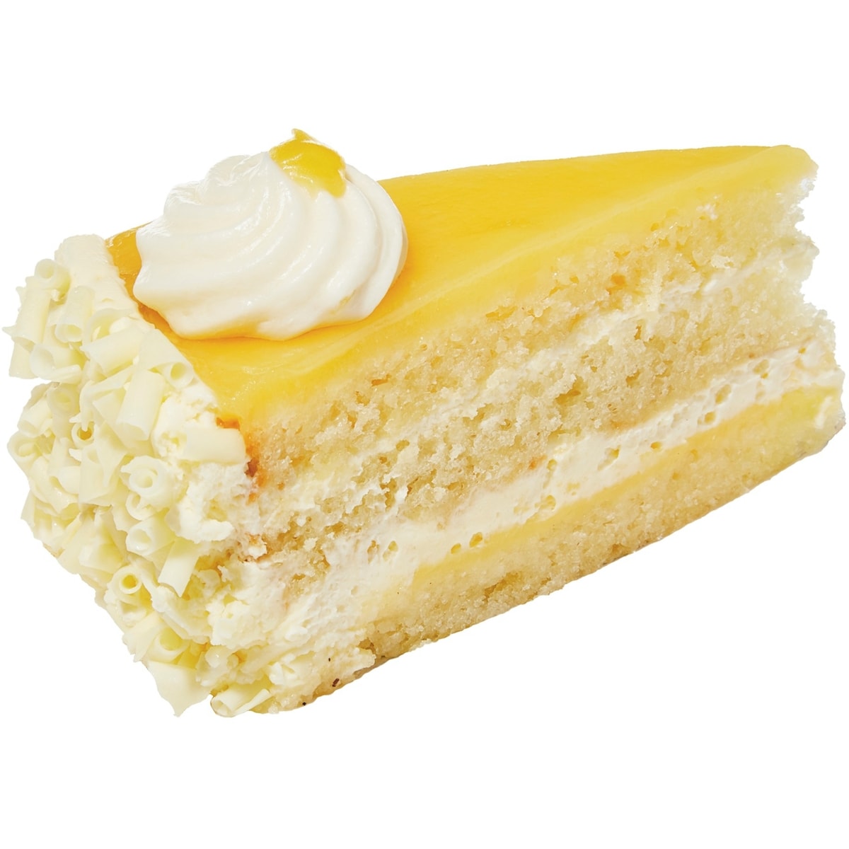 null Tranche de gâteau mousse au citron 156 g, 2,56 $/100g