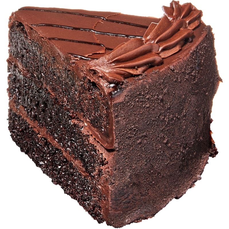 Chocolate Fudge Cake Slice