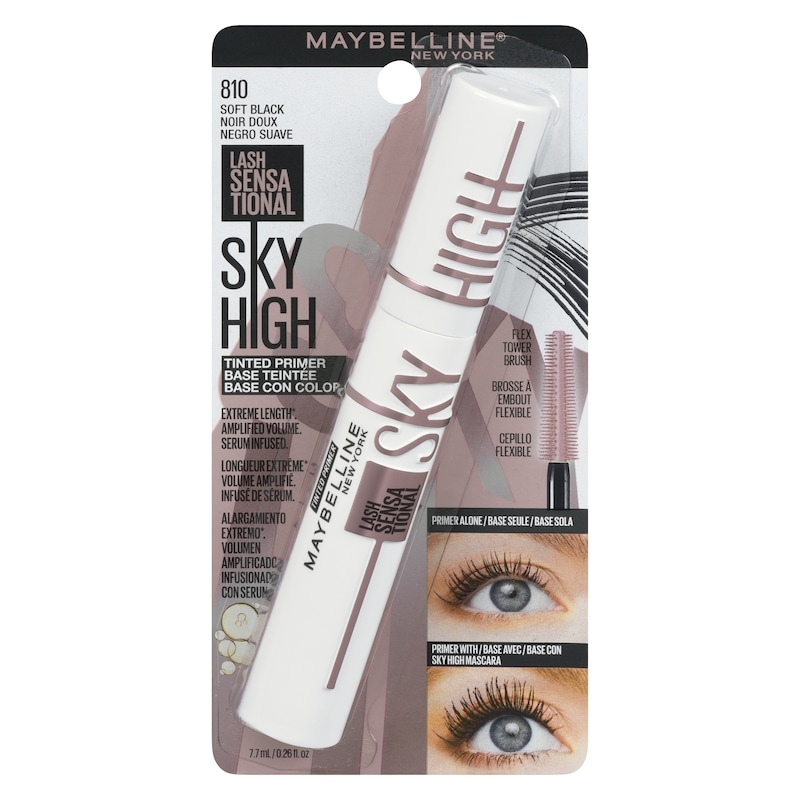 Lash Sensational Sky High Tinted Primer, Serum-Infused, With Ceramide & Vitamin B5, Lash-Amplifying