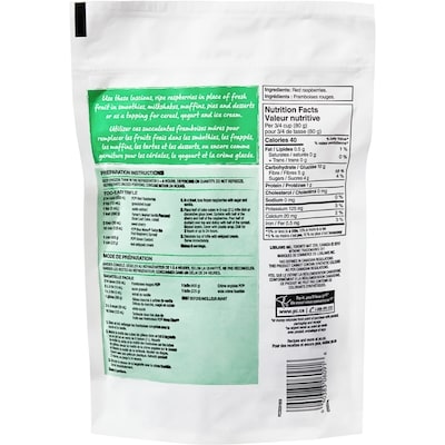 Frozen Red Raspberries