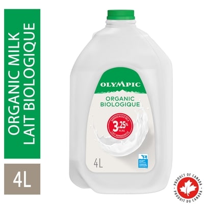 Olympic Organic Milk 3.25% Jug