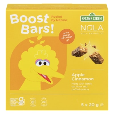 NOLA Baking Co. Boost Bars! Apple Cinnamon 100 g, $8.99/100g