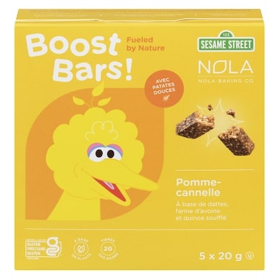 NOLA Baking Co. Boost bars! pomme - cannelle 100 g, 8,99 $/100g
