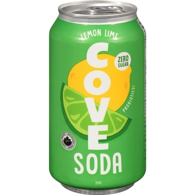 COVE Gut Healthy Pop Lemon Lime 355 ml, $0.70/100ml