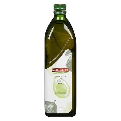 Mueloliva Huile d'avocat 1 l, 1,70 $/100ml