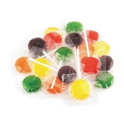 null Candy, Wrapped Assorted Fruit Lollipop $15.41/1kg $6.99/1lb